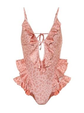 Zimmermann Ruffled Swim Suit